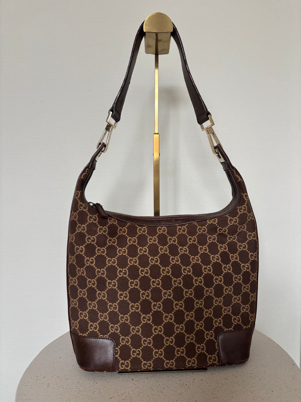 Gucci GG Supreme Hobo Bag