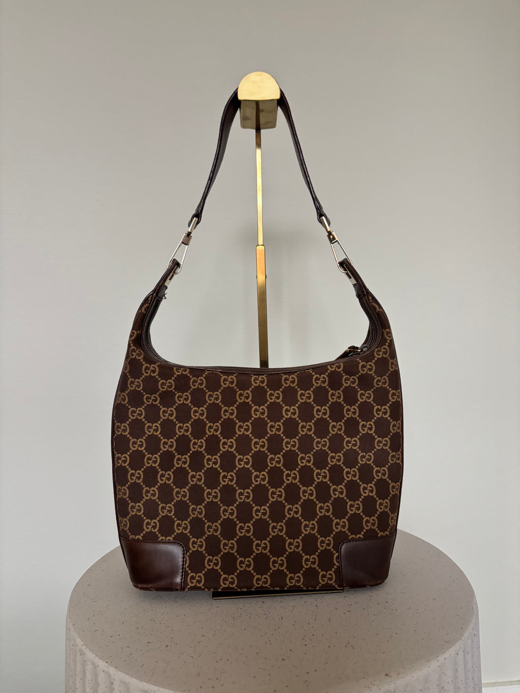 Gucci GG Supreme Hobo Bag