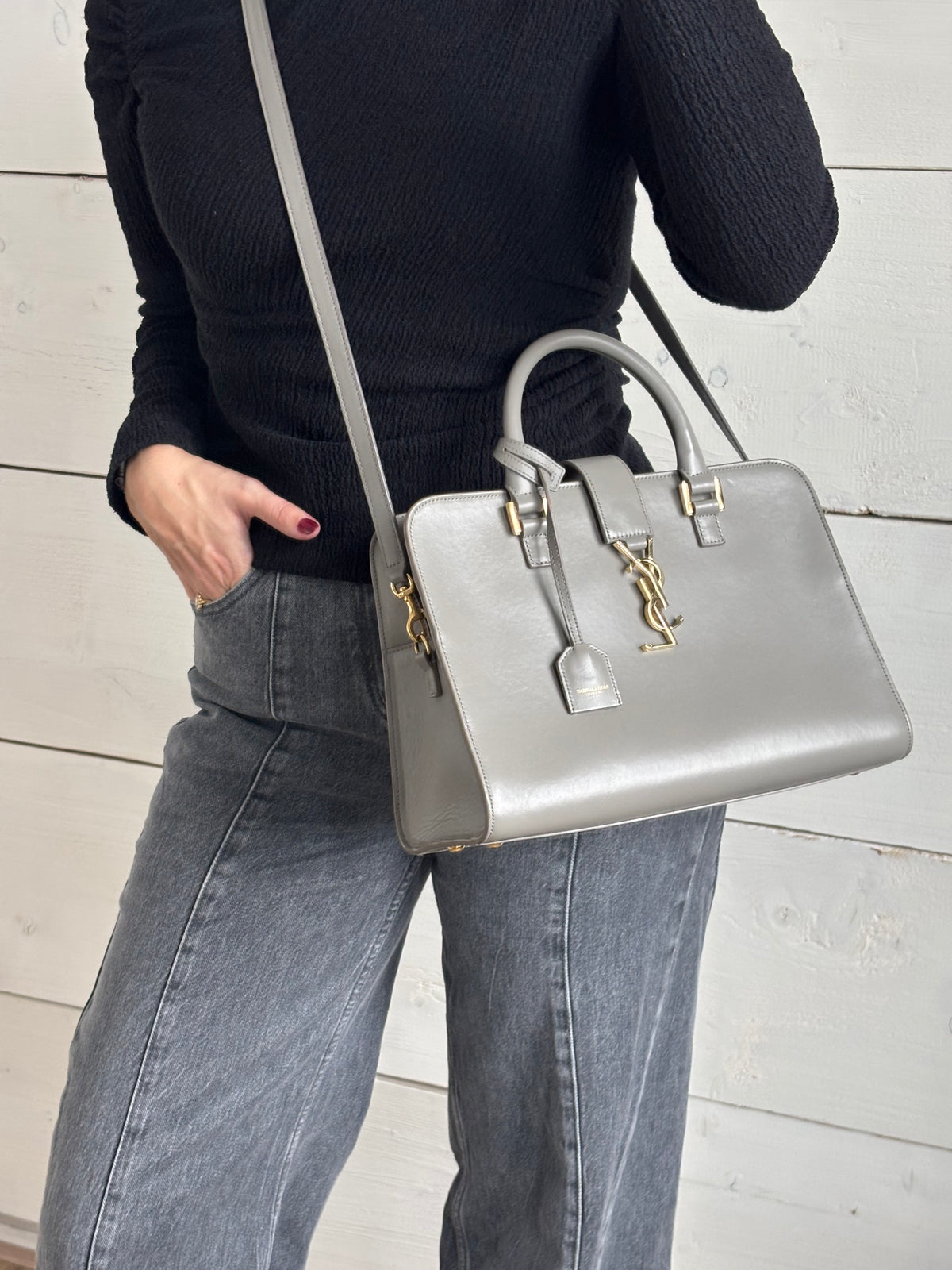 Saint Laurent Monogram Cabas Small