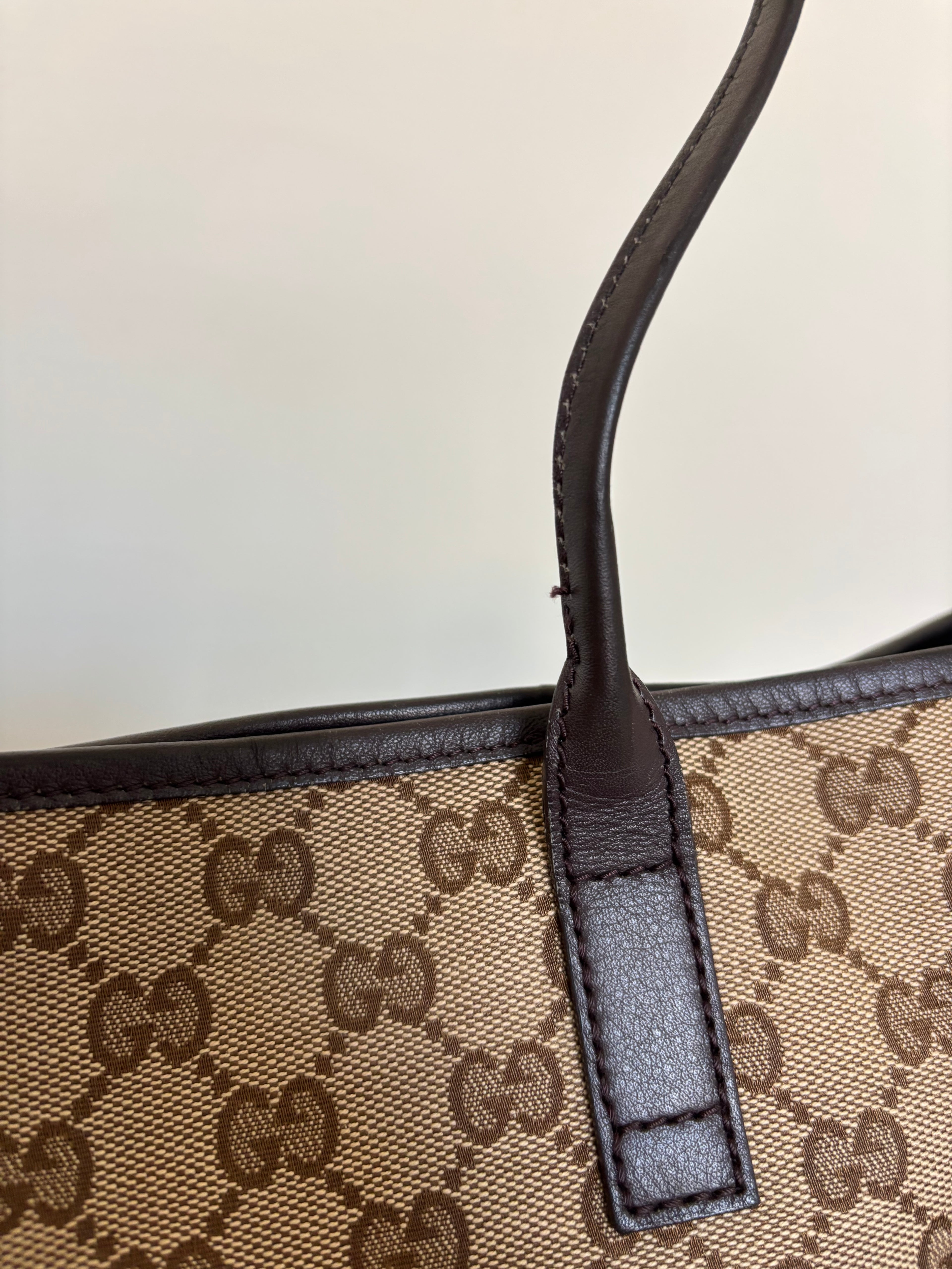 Gucci Britt Canvas Tote Bag