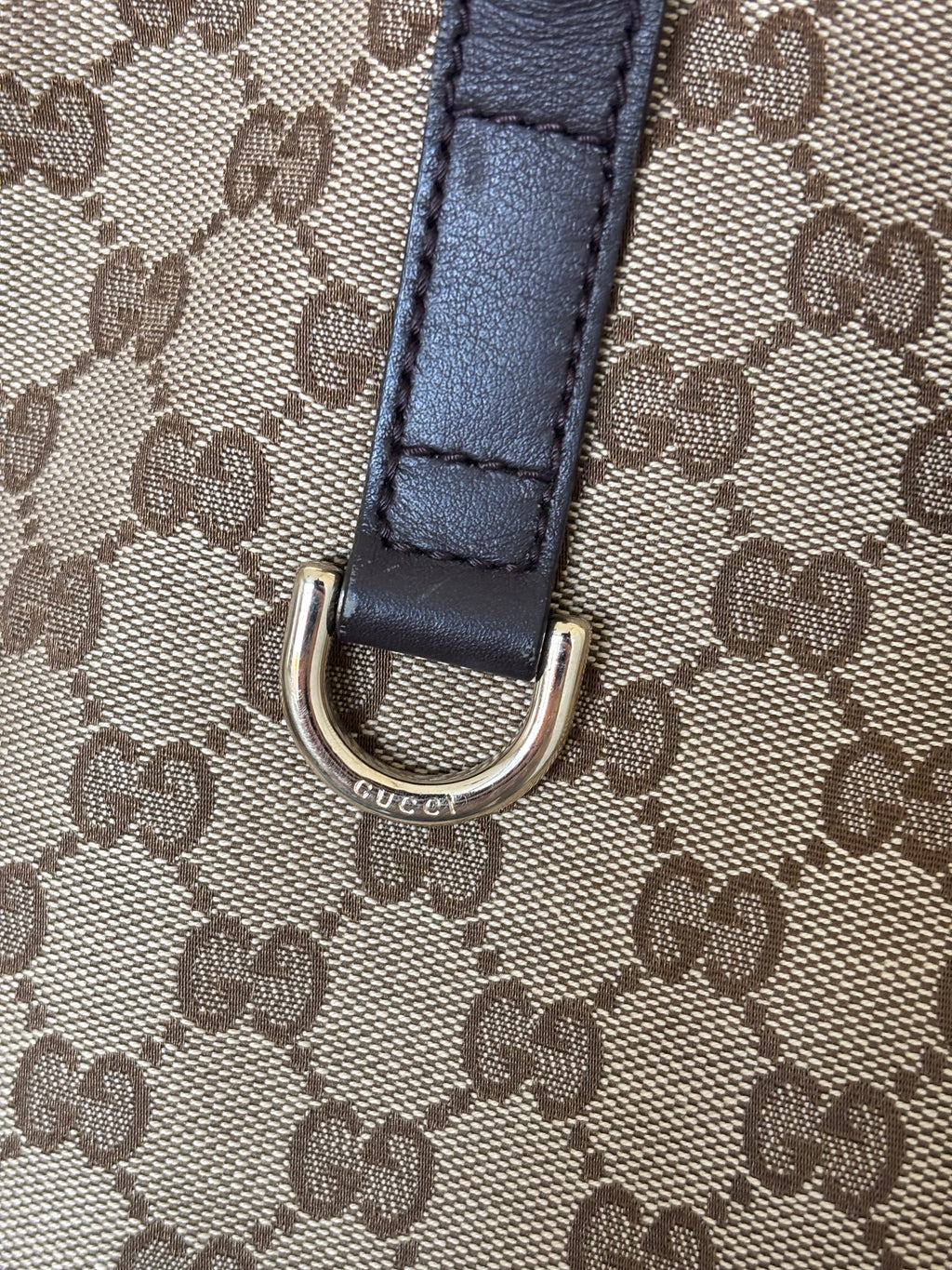 Gucci Britt Canvas Tote Bag