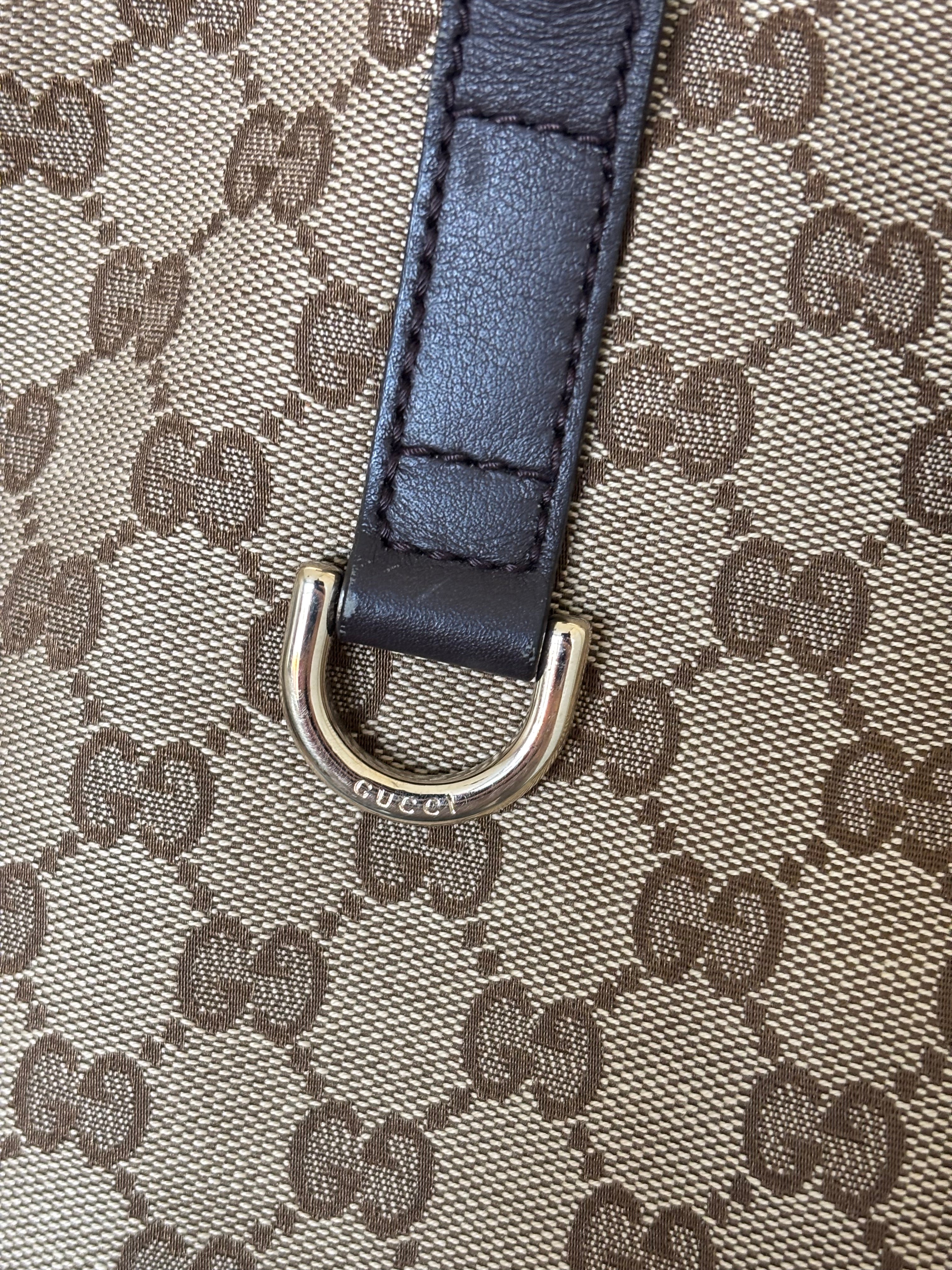 Gucci Britt Canvas Tote Bag