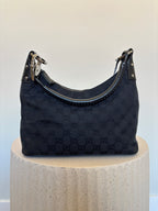 Gucci Canvas Lock Bag