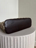 Gucci GG Canvas Lock Bag