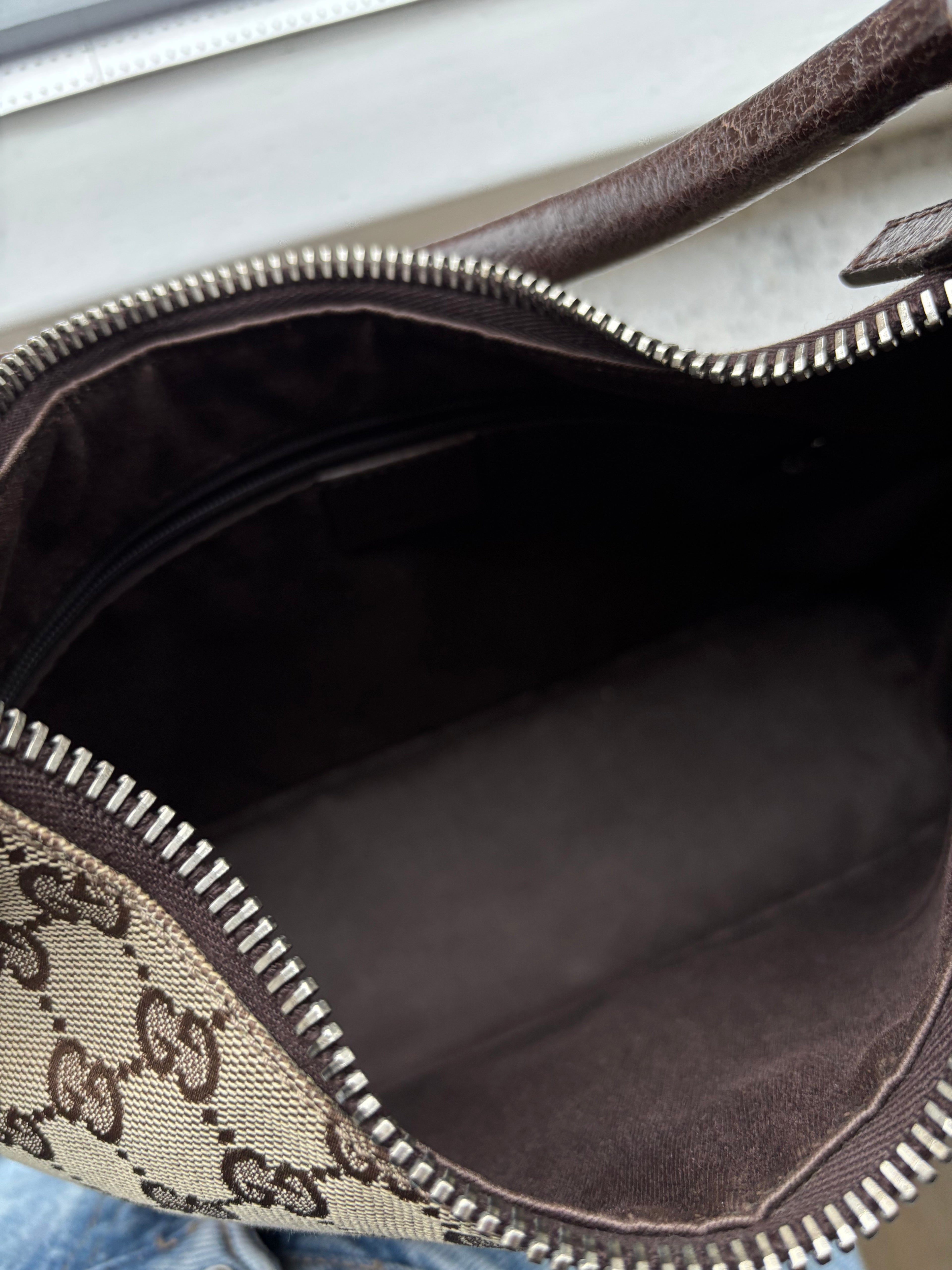 Gucci GG Canvas Lock Bag