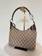 Gucci GG Canvas Lock Bag