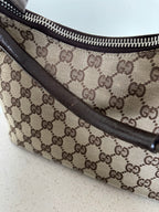 Gucci GG Canvas Lock Bag