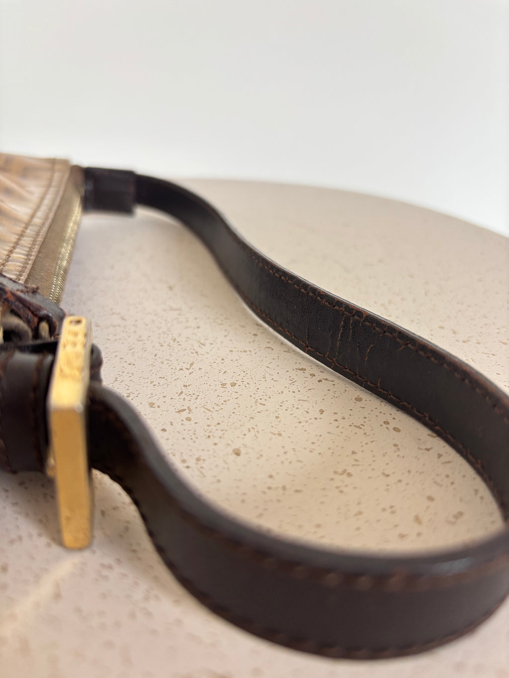 Fendi Zucchino Enamel Pochette