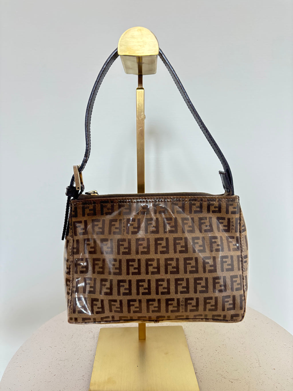 Fendi Zucchino Enamel Pochette