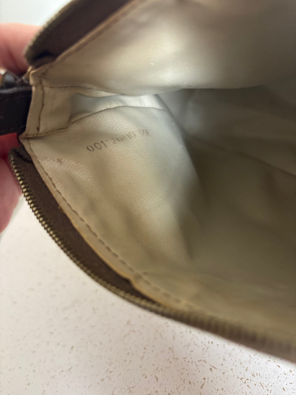 Fendi Zucchino Enamel Pochette