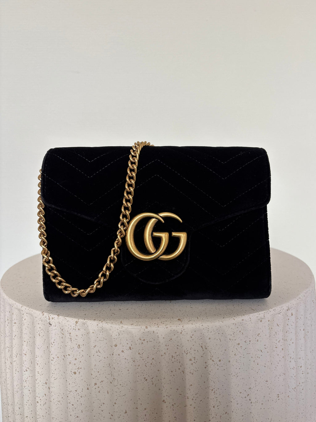 Gucci Marmont Velvet Crossbody
