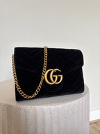 Gucci Marmont Velvet Crossbody