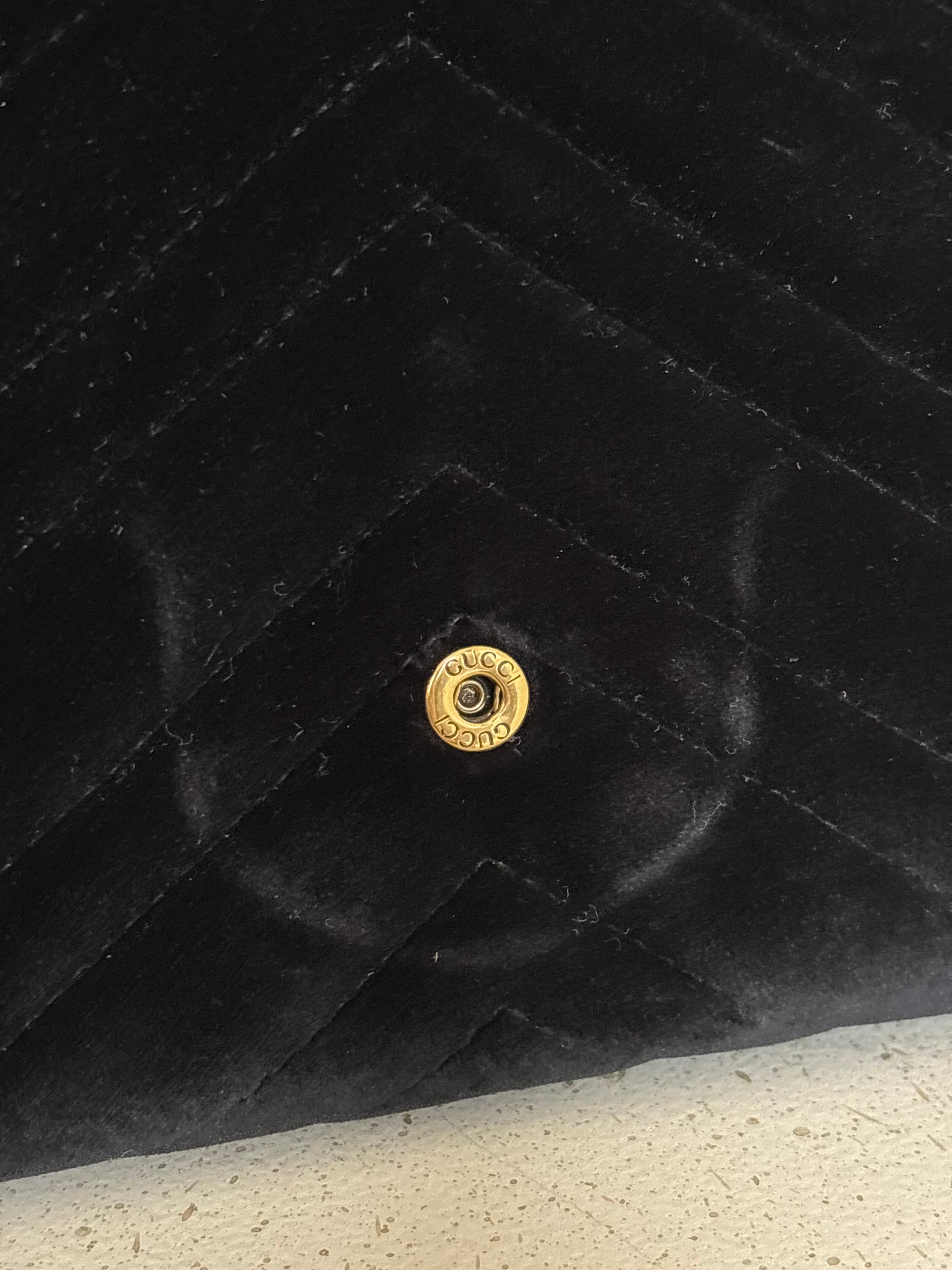 Gucci Marmont Velvet Crossbody