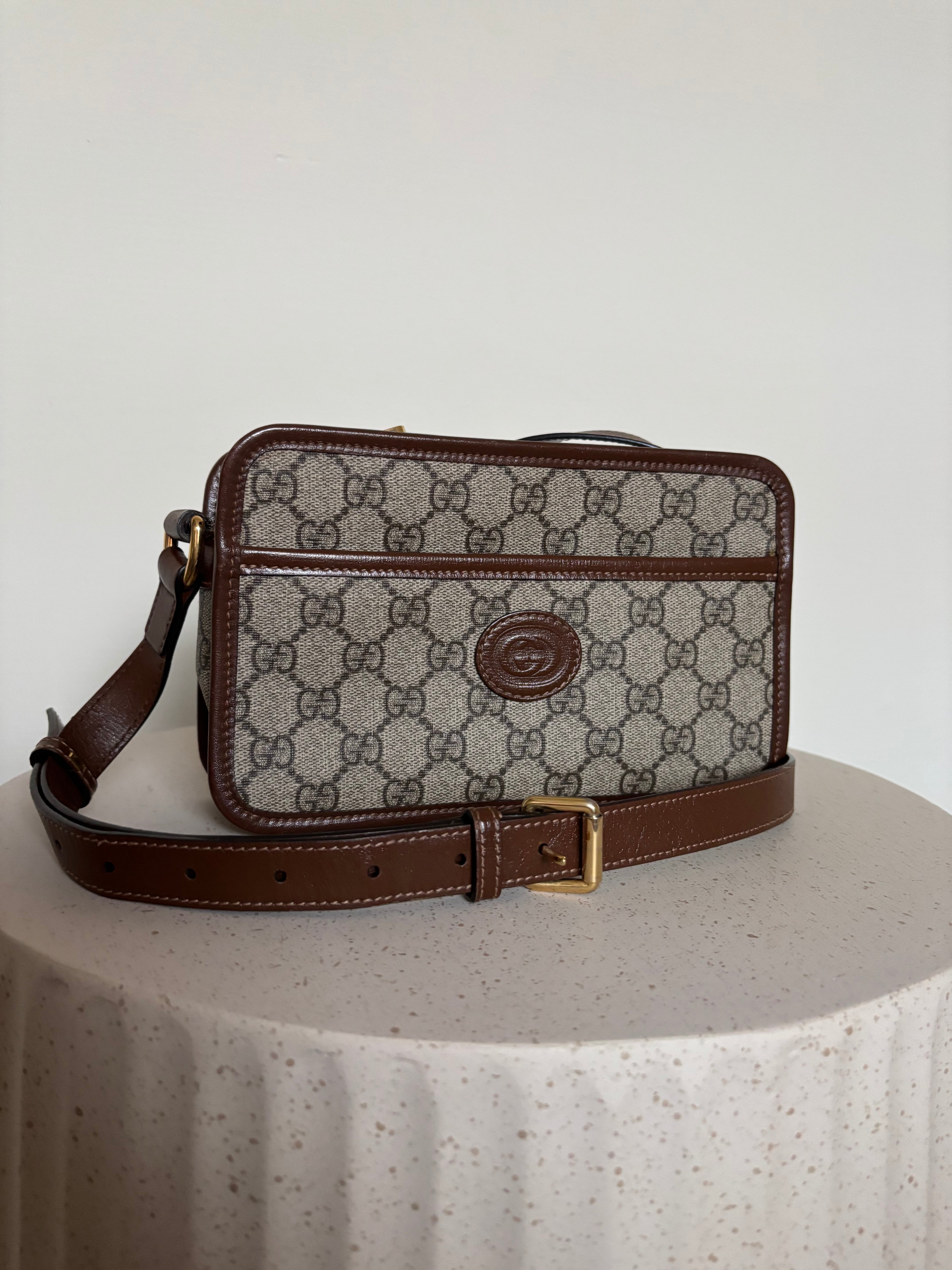Gucci GG Supreme Crossbody Bag