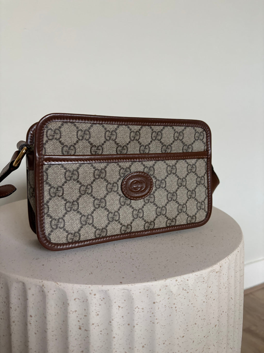Gucci GG Supreme Crossbody Bag