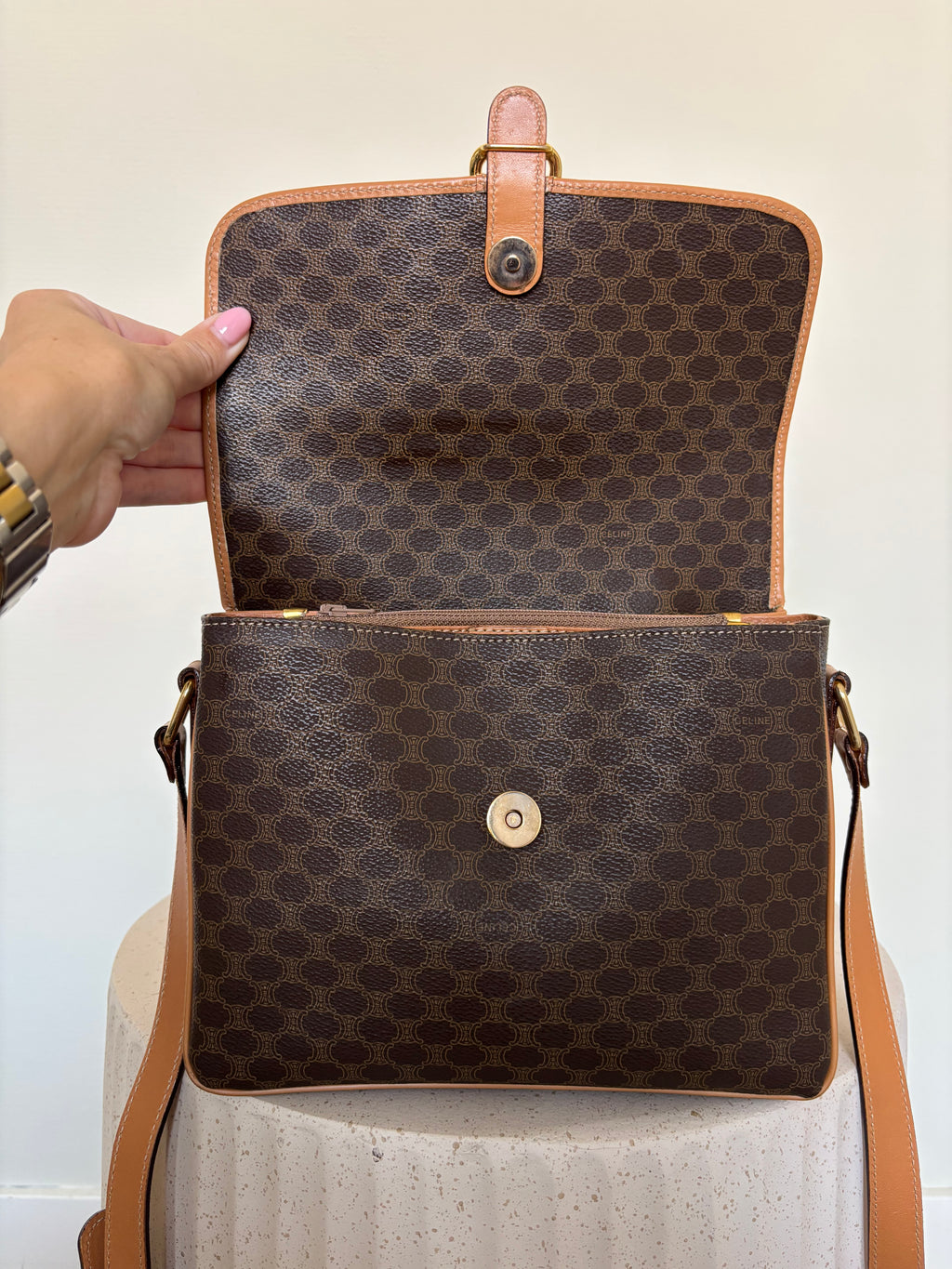 Celine Macadam Crossbody Bag