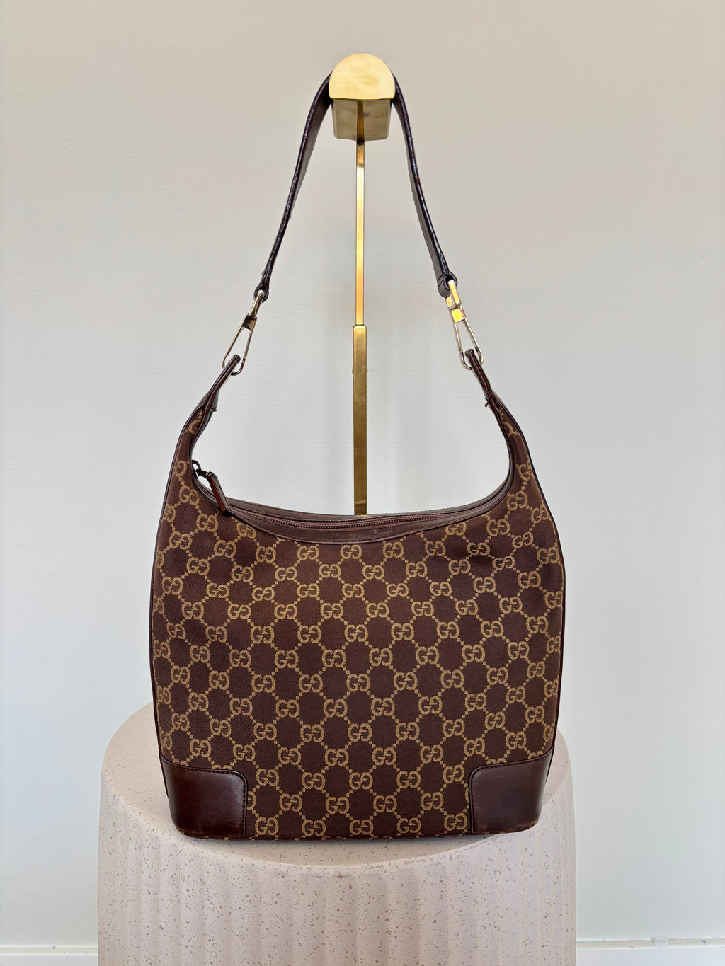 Gucci GG Supreme Hobo Bag