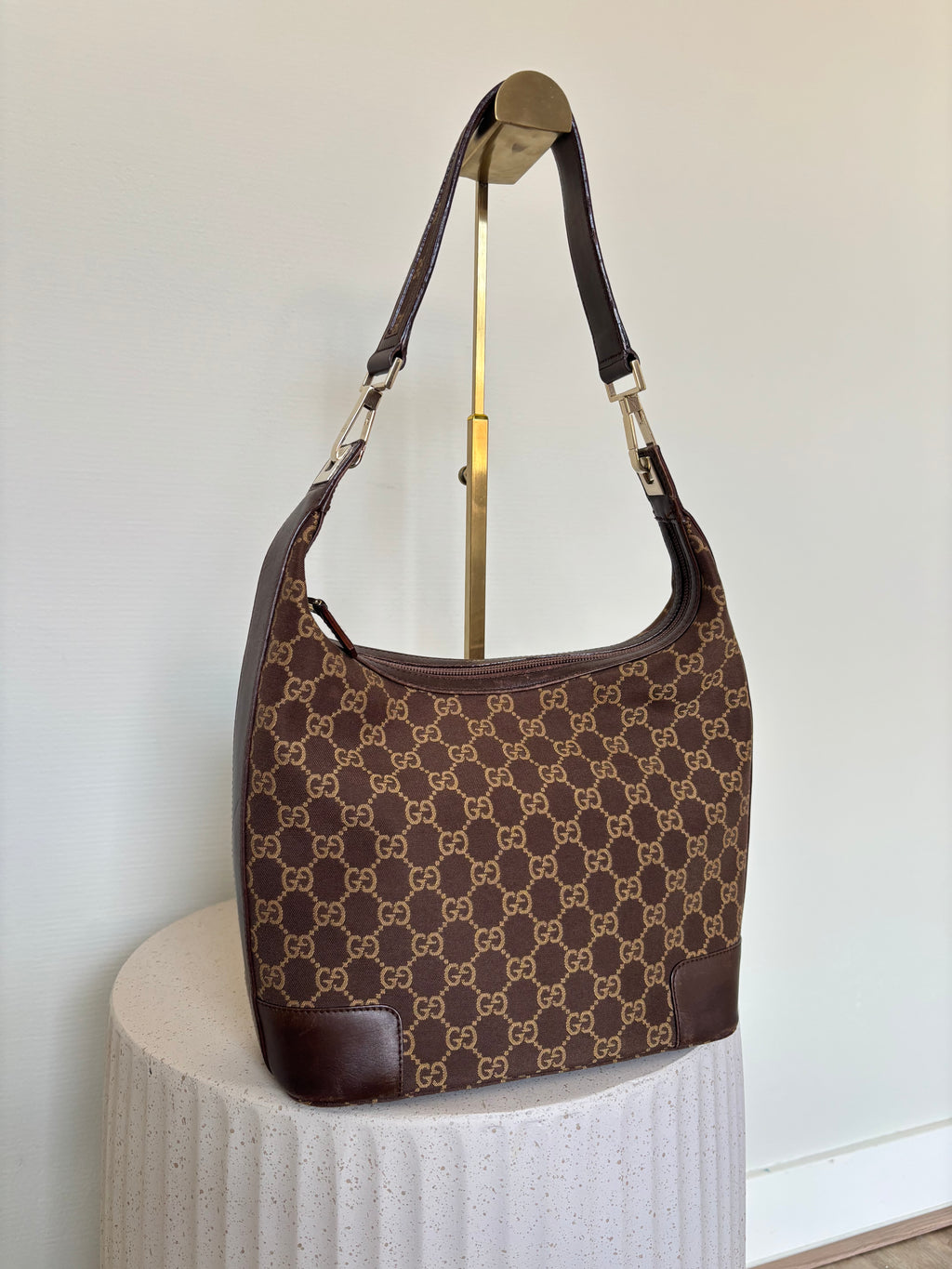 Gucci GG Supreme Hobo Bag