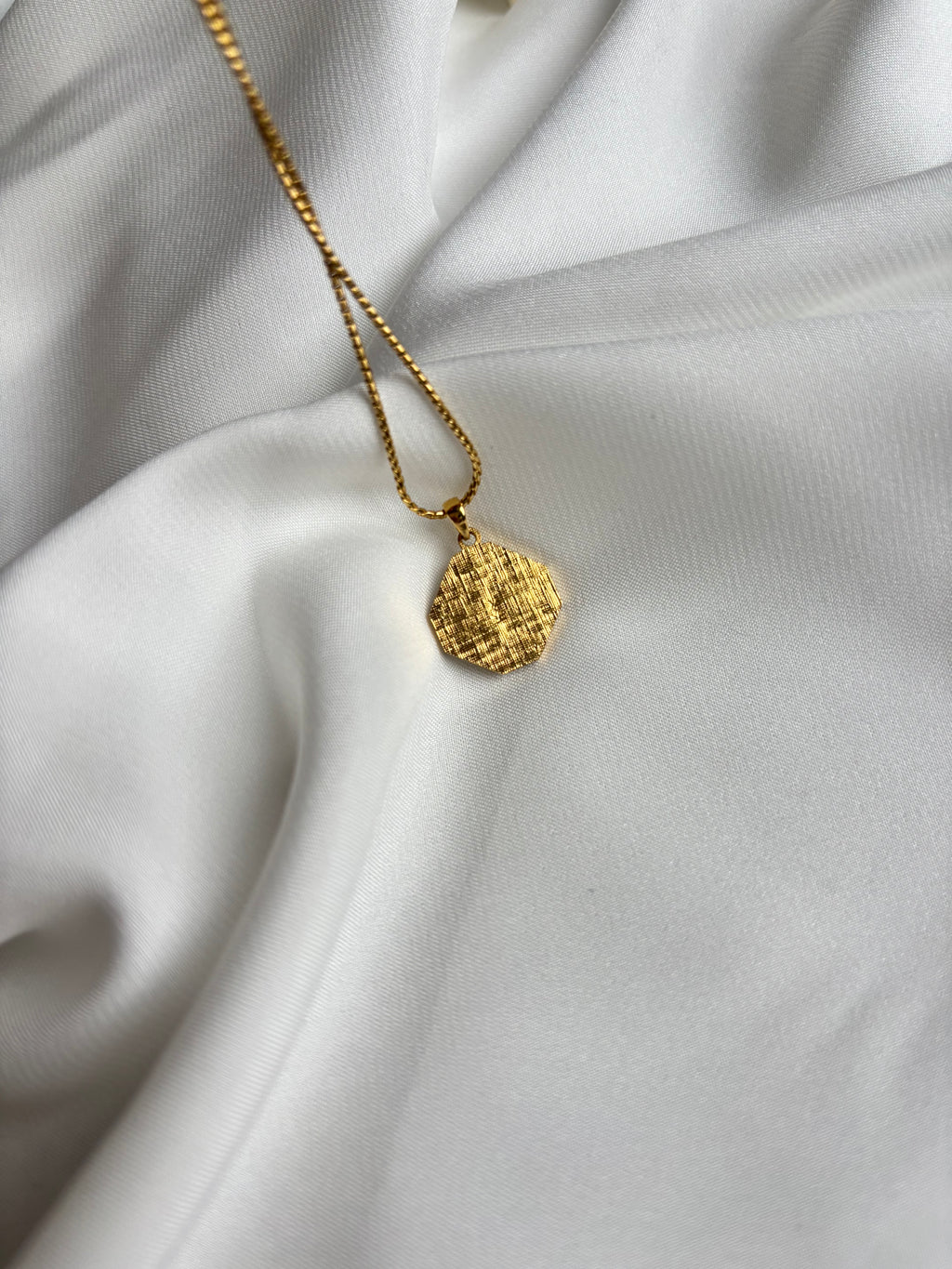 Saint Laurent Rhinestone Necklace Gold