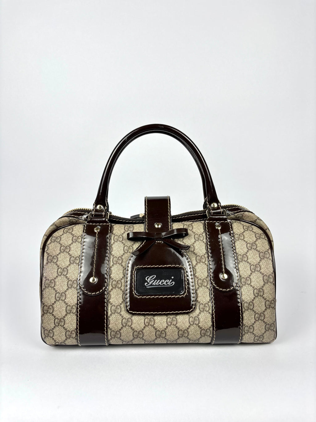 Gucci GG Supreme Boston Bag