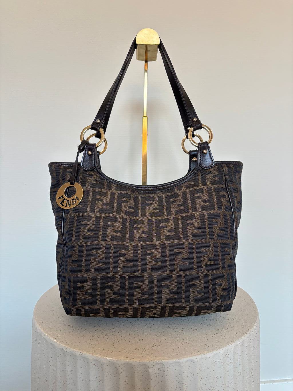Fendi Tobacco Zucca Shopper