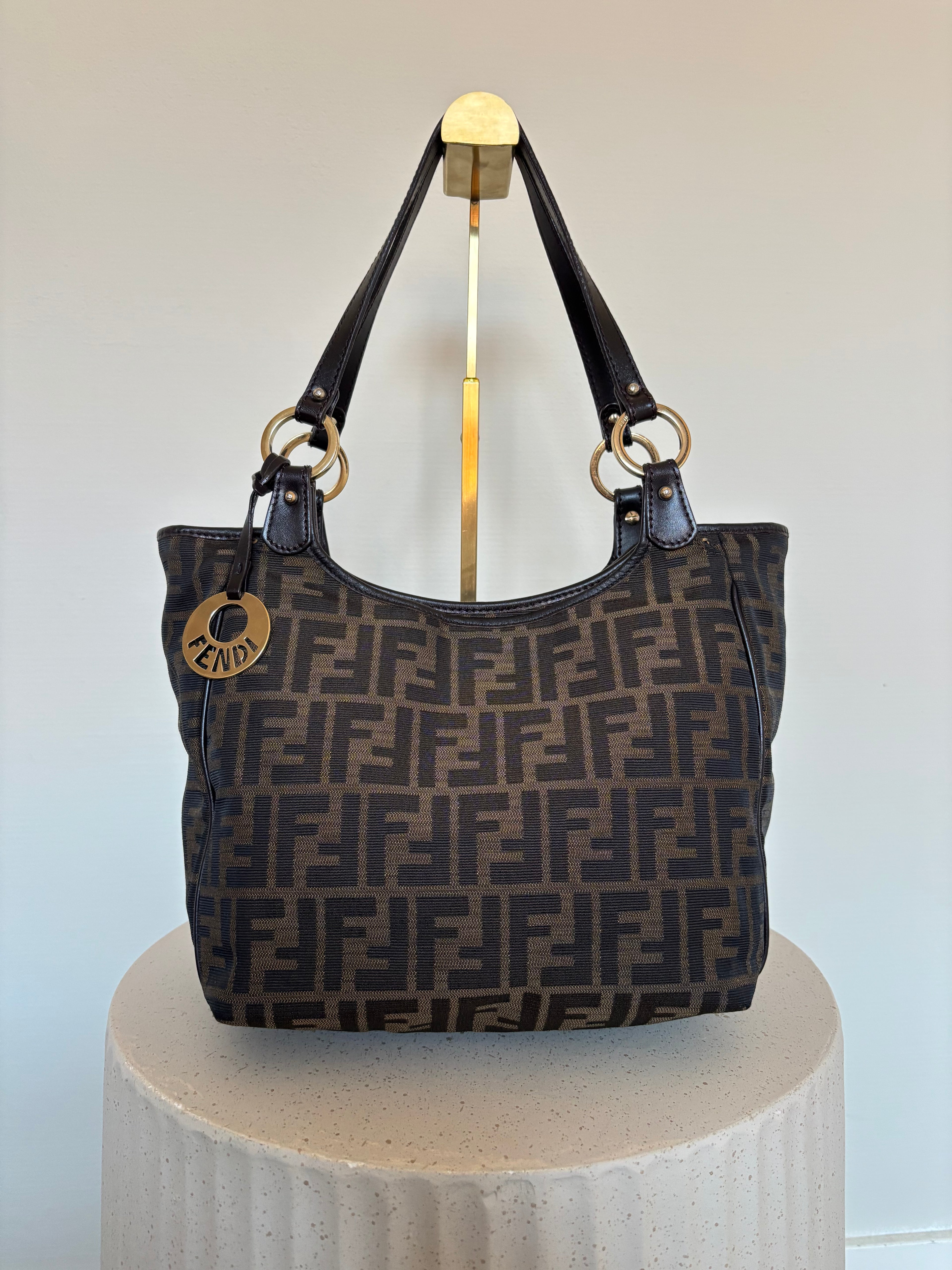 Fendi Tobacco Zucca Shopper