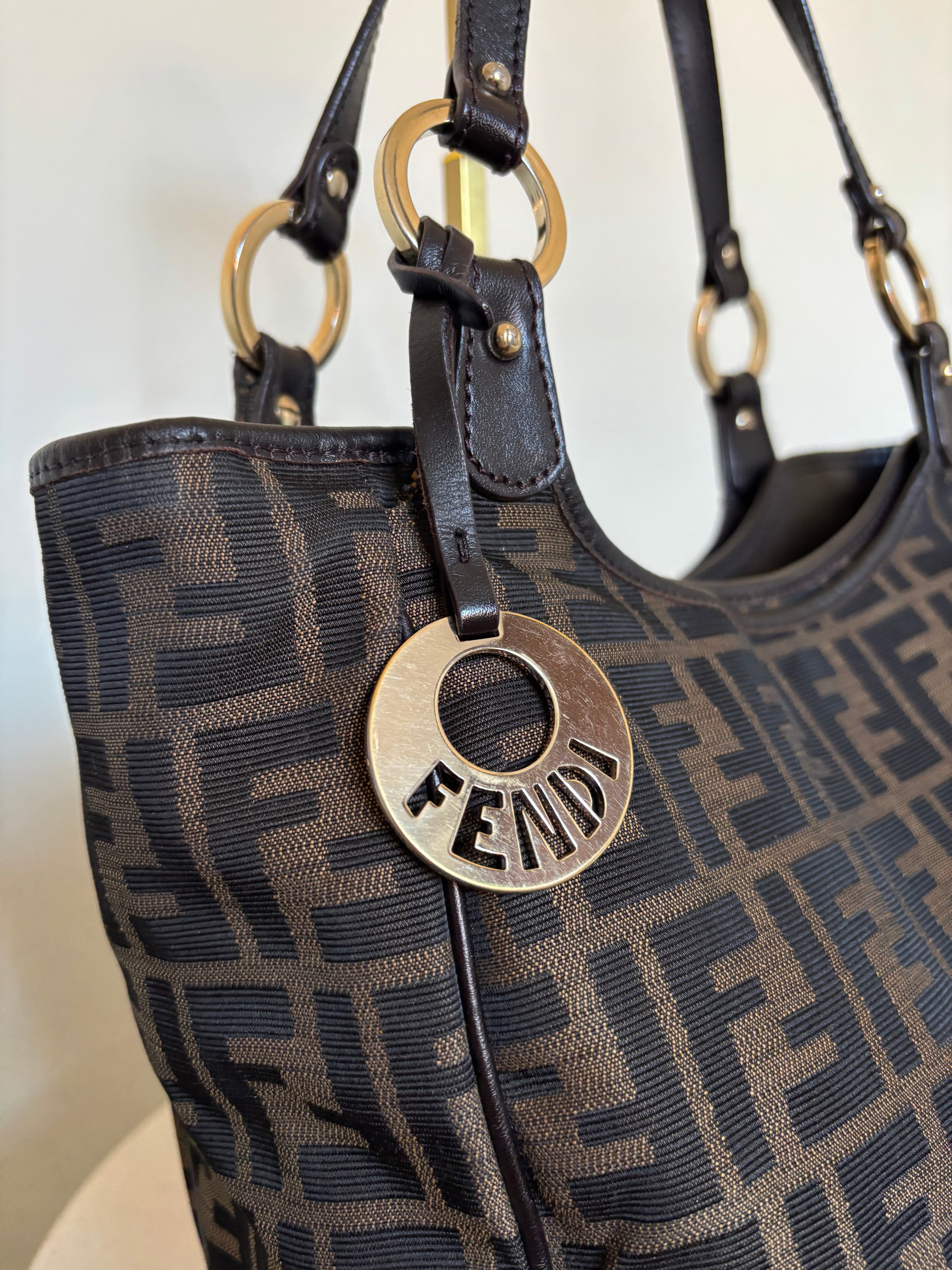Fendi Tobacco Zucca Shopper