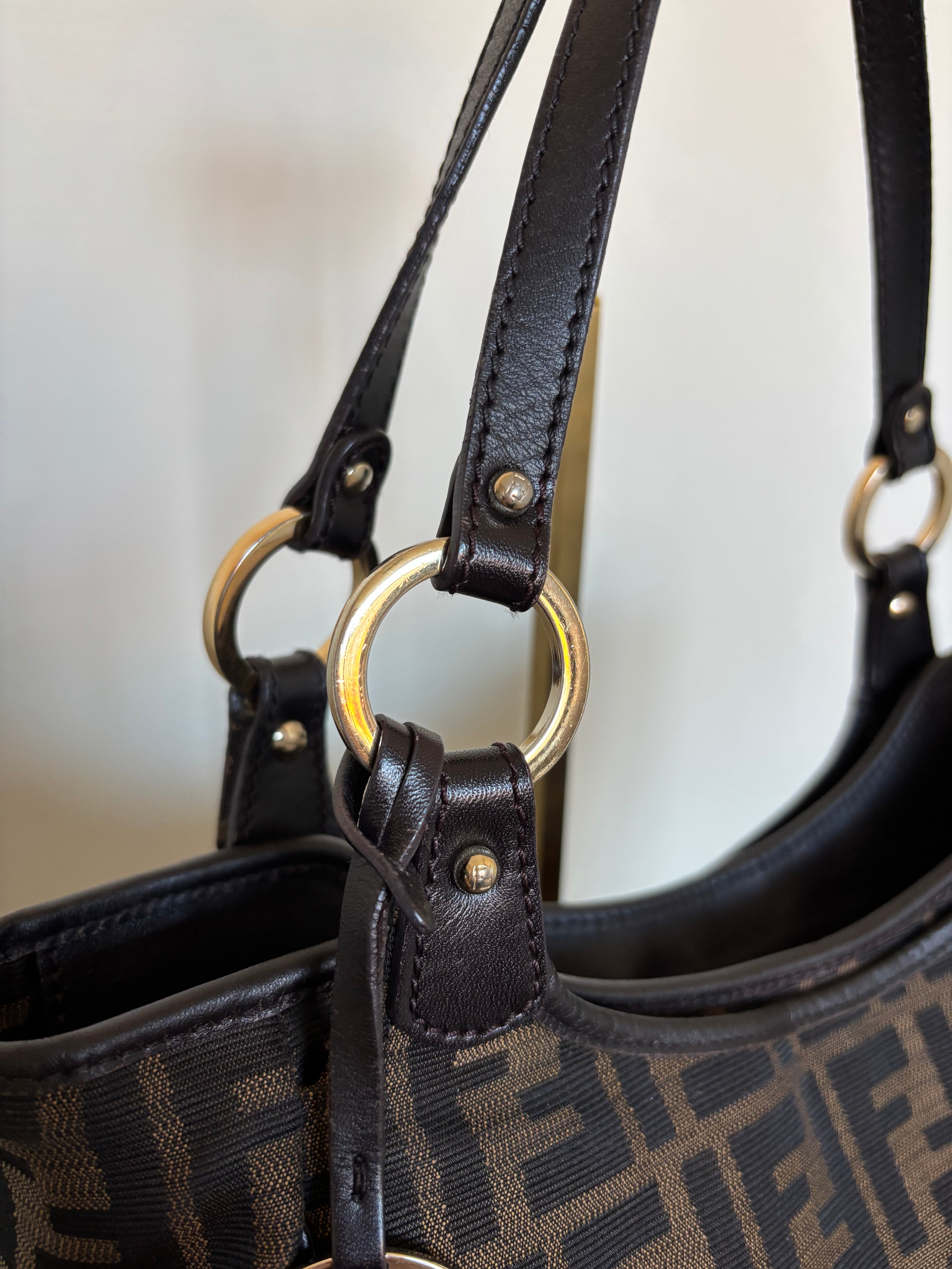 Fendi Tobacco Zucca Shopper