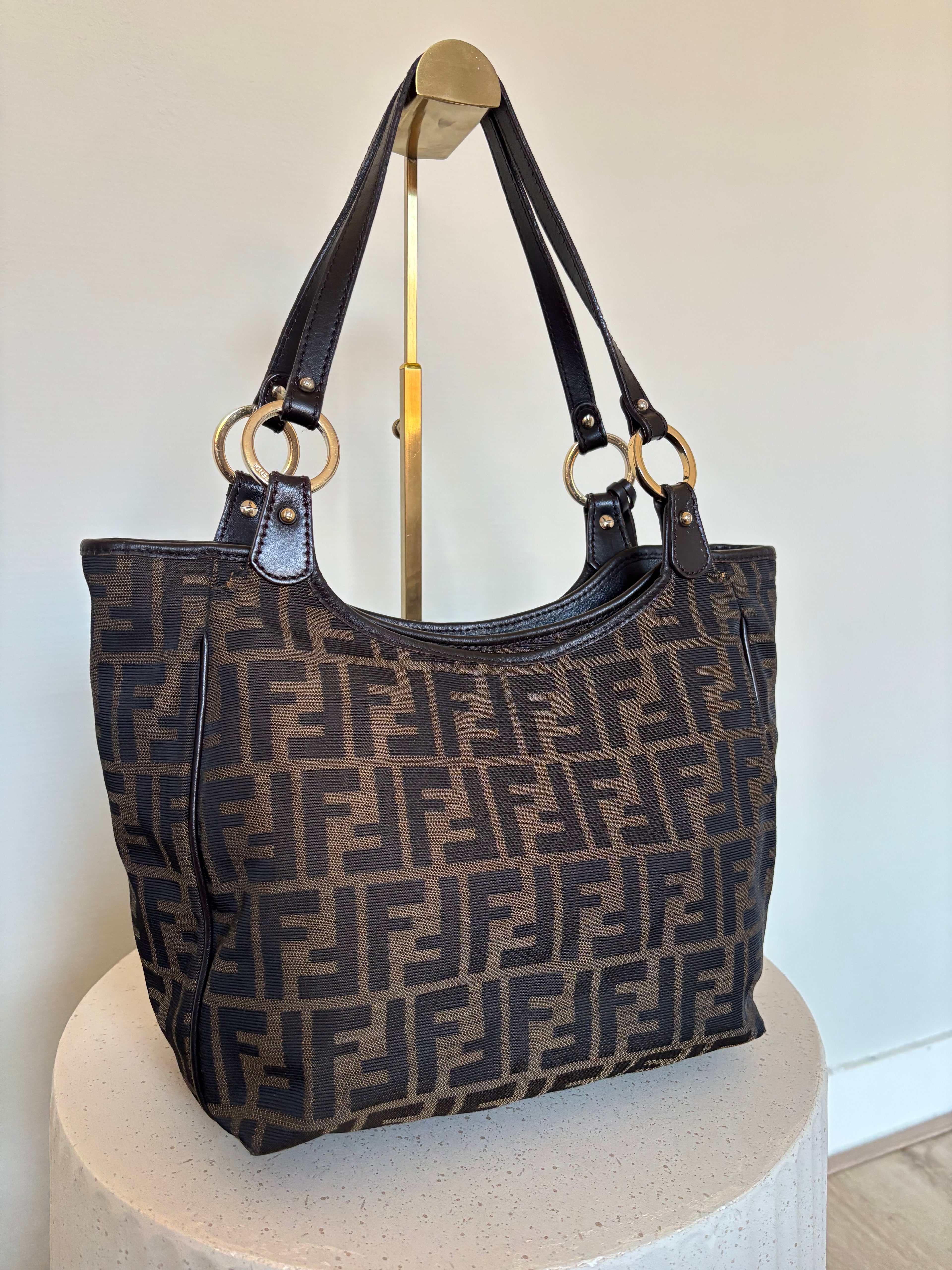 Fendi Tobacco Zucca Shopper