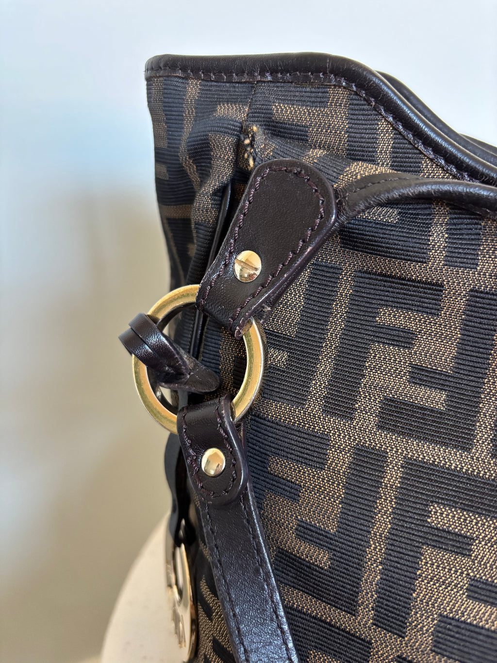 Fendi Tobacco Zucca Shopper