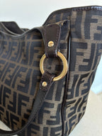 Fendi Tobacco Zucca Shopper