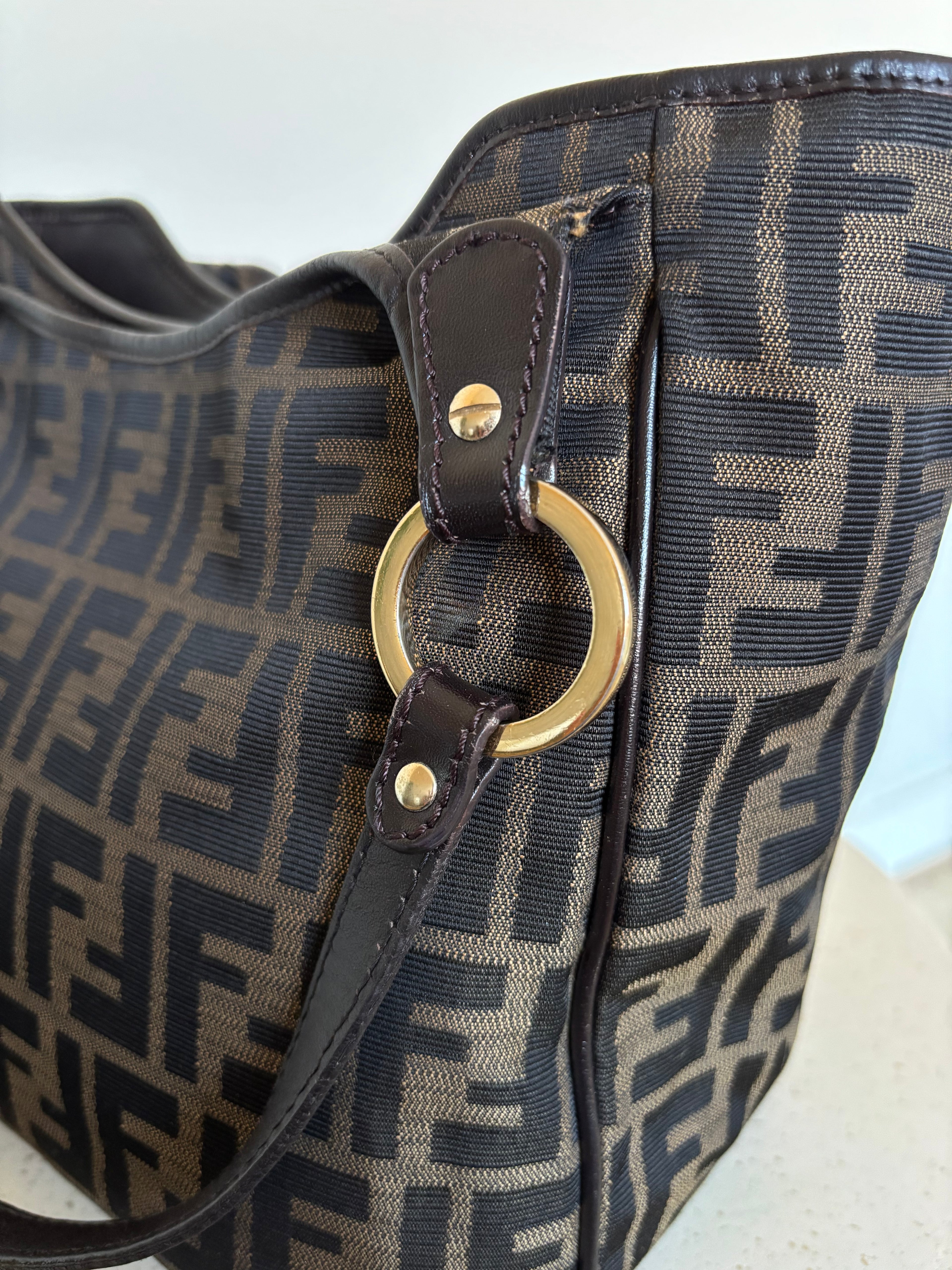Fendi Tobacco Zucca Shopper