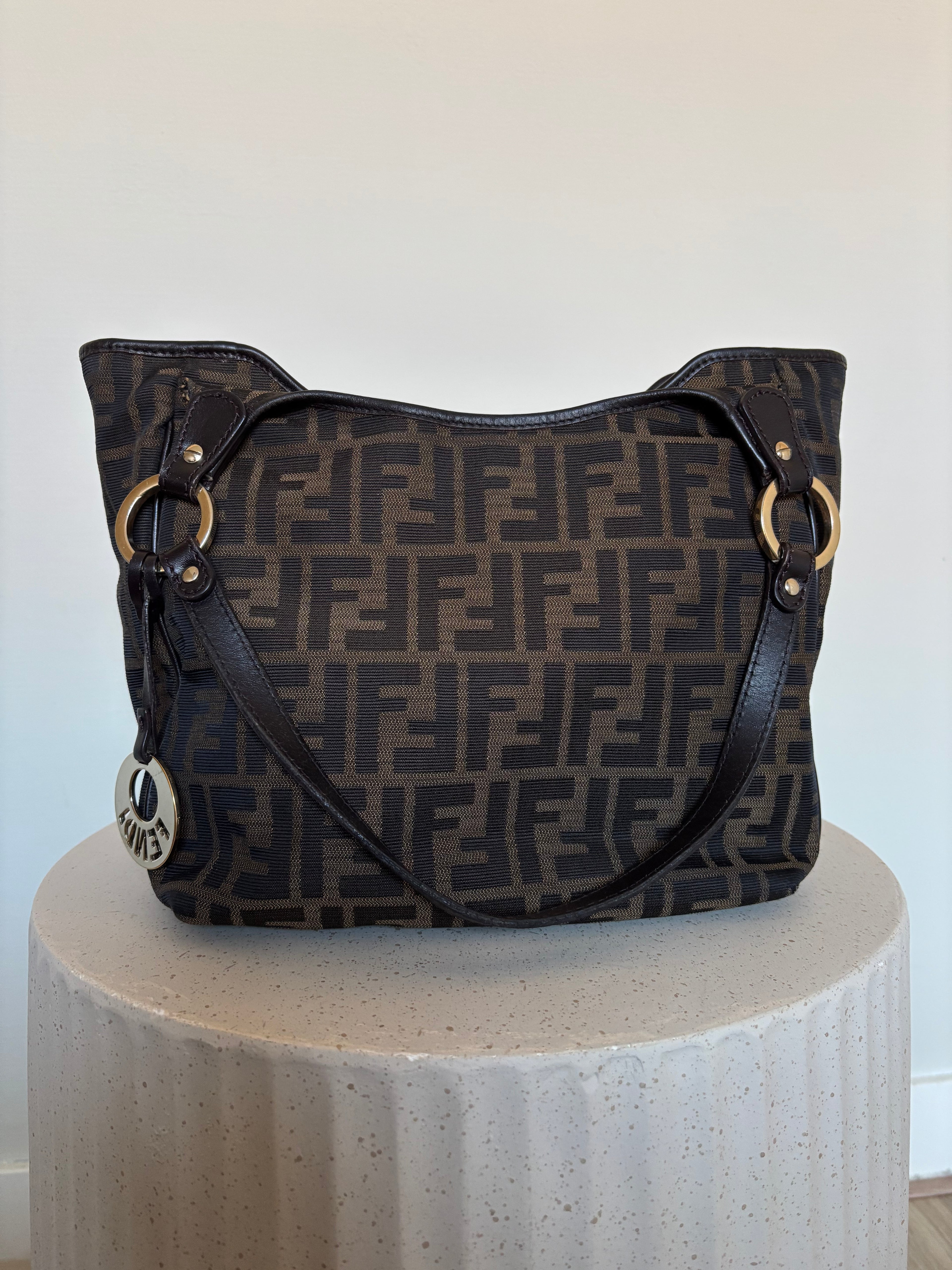 Fendi Tobacco Zucca Shopper