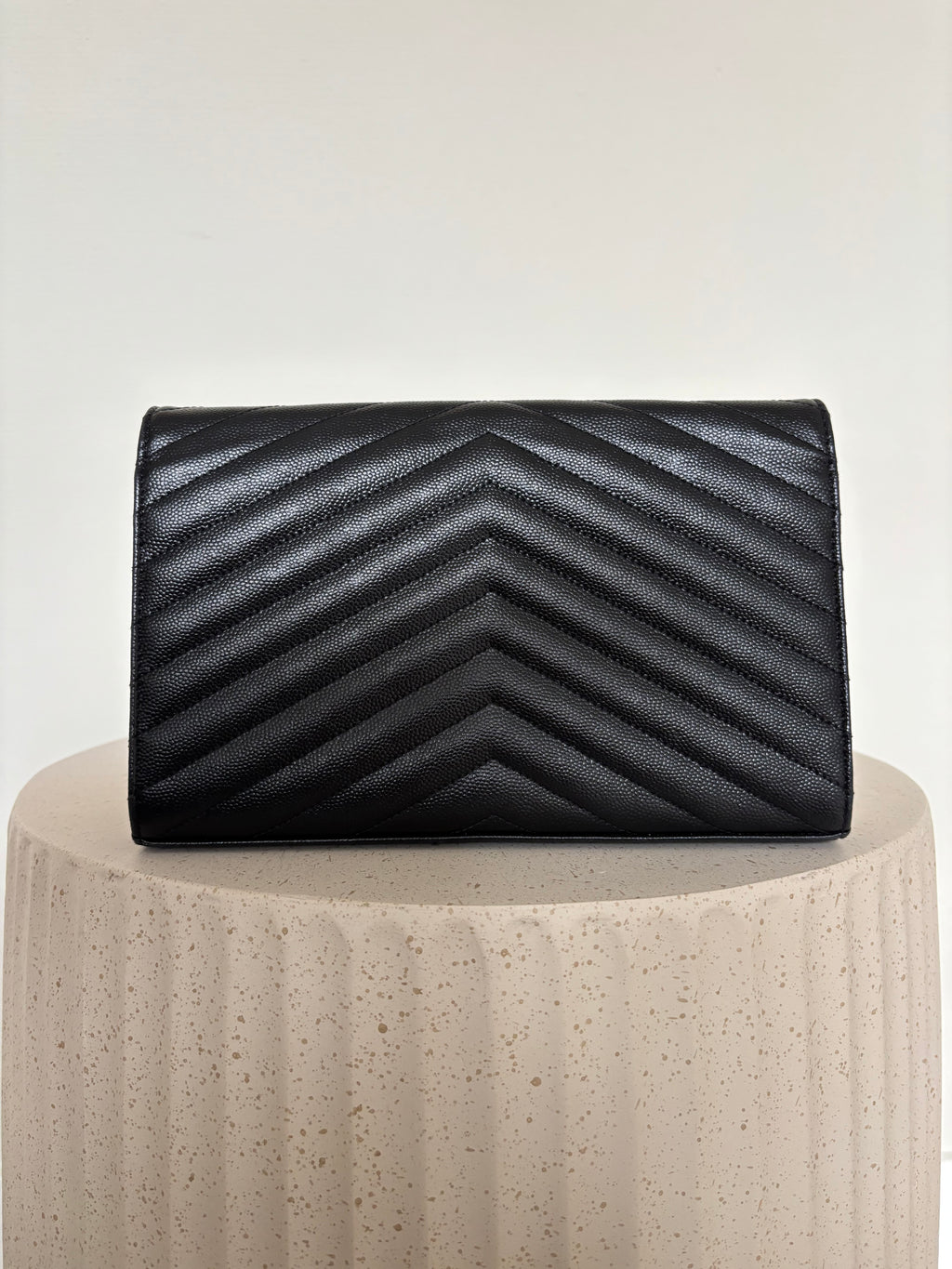 Saint Laurent Classic Cassandre Chain Wallet