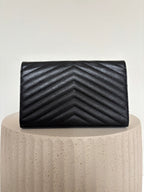 Saint Laurent Classic Cassandre Chain Wallet