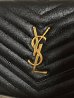 Saint Laurent Classic Cassandre Chain Wallet