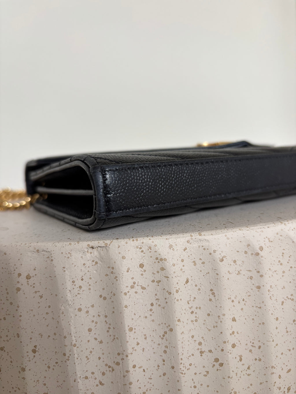 Saint Laurent Classic Cassandre Chain Wallet