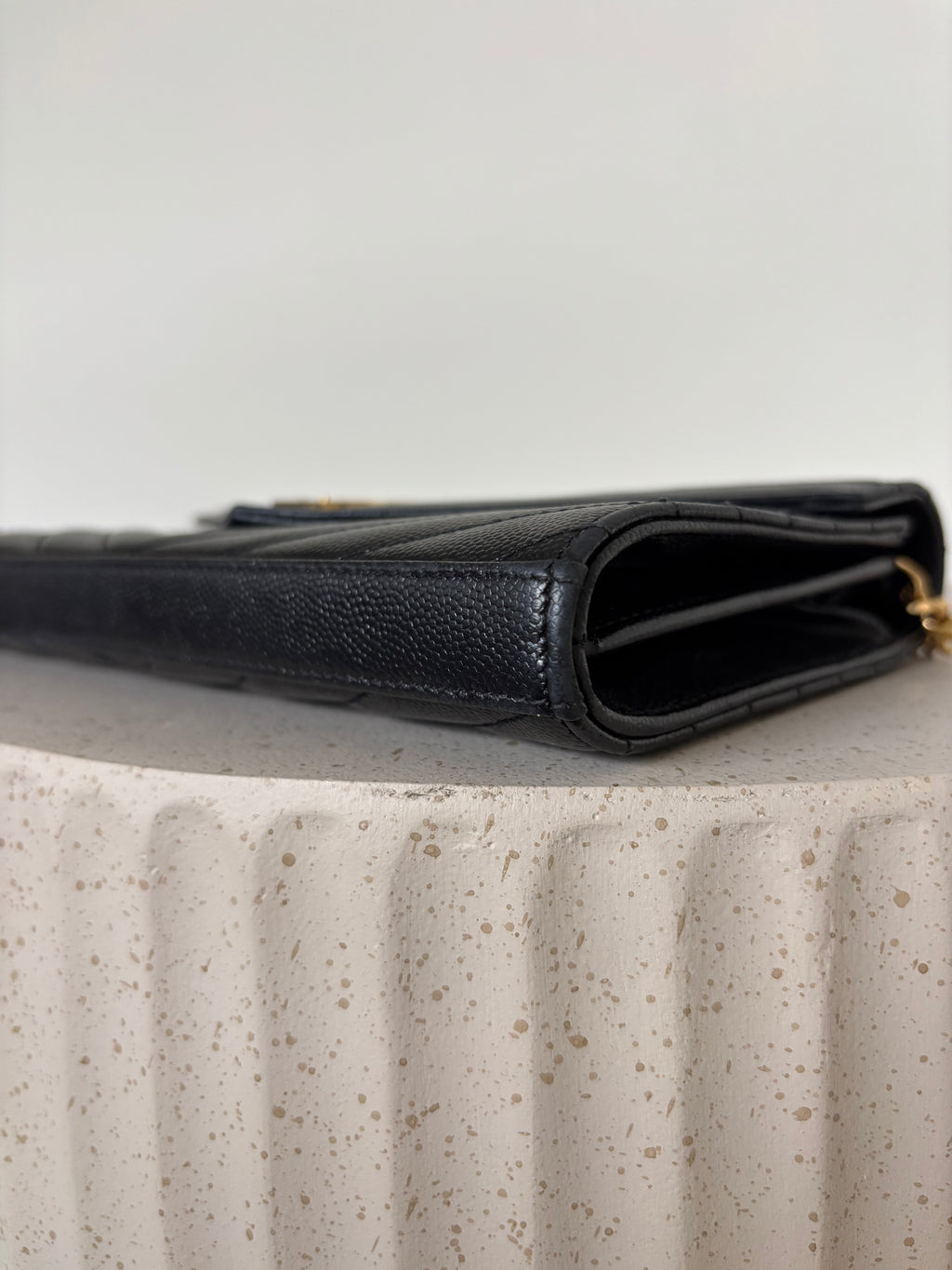 Saint Laurent Classic Cassandre Chain Wallet