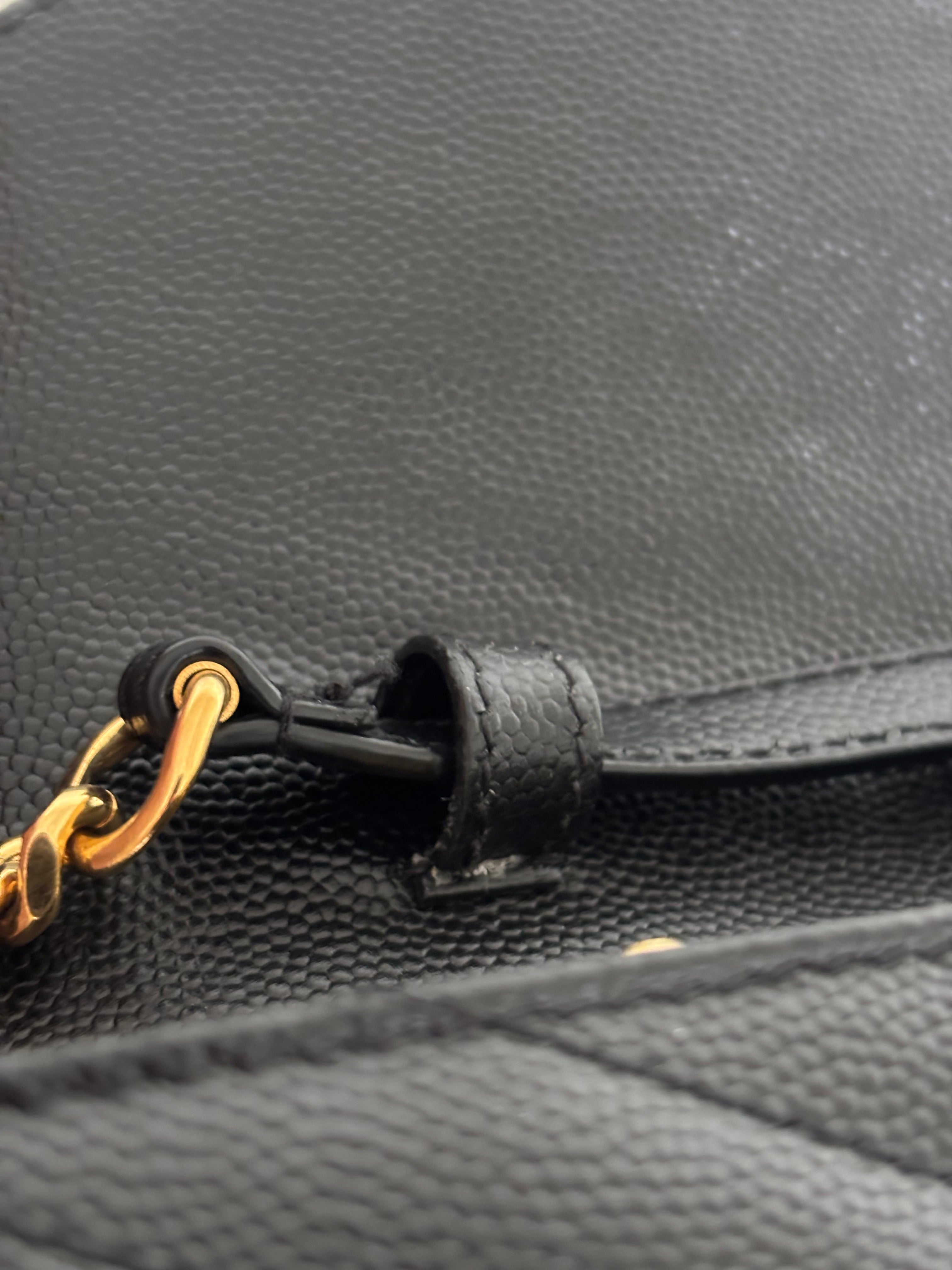 Saint Laurent Classic Cassandre Chain Wallet