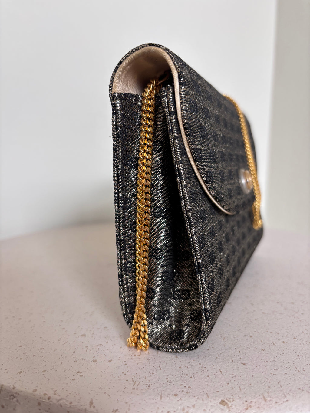 Gucci GG Supreme Glitter Bag