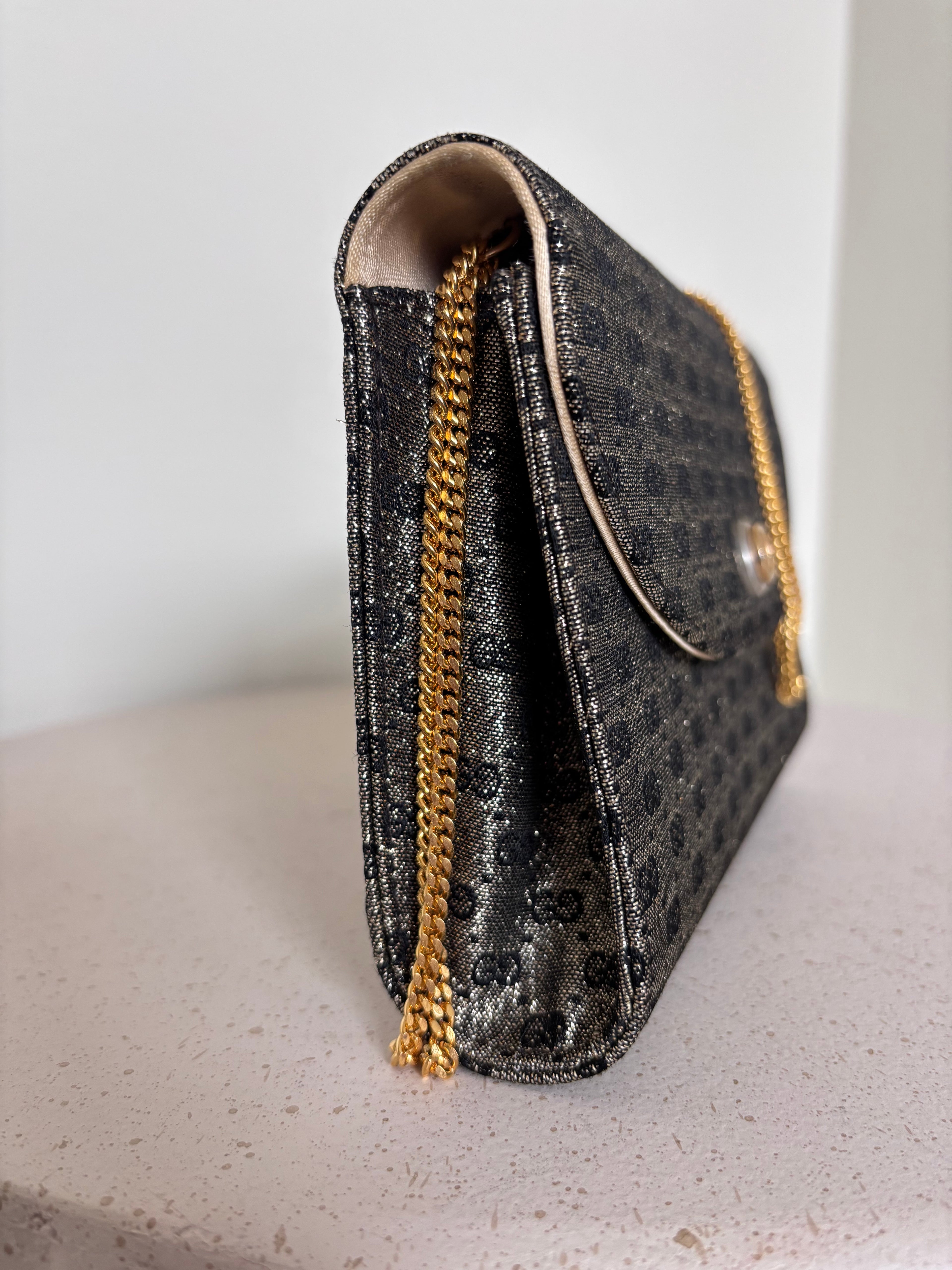 Gucci GG Supreme Glitter Bag