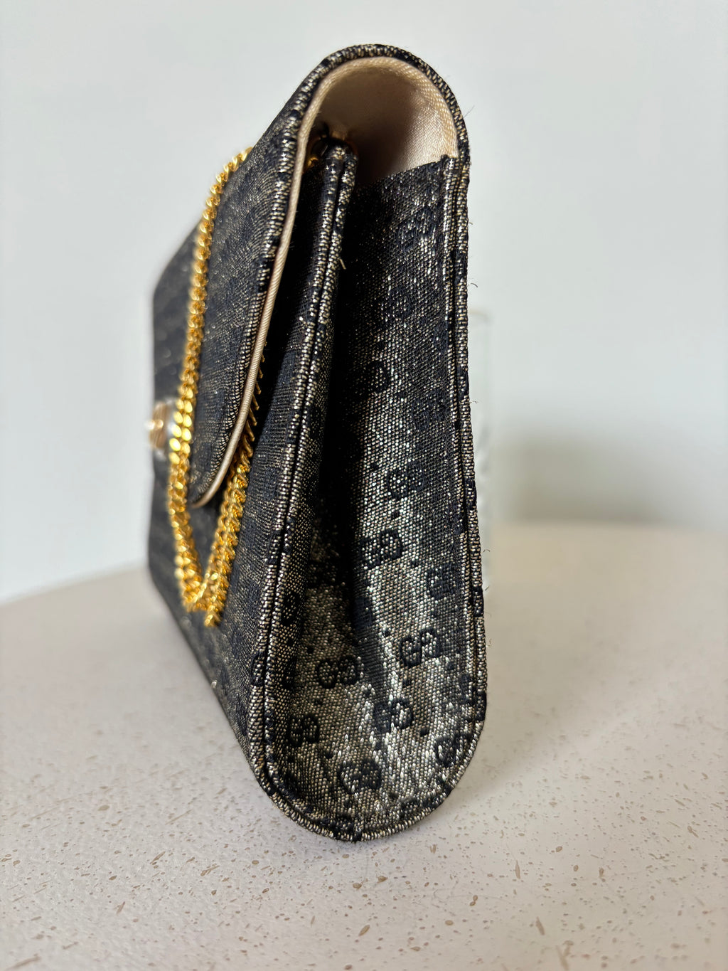 Gucci GG Supreme Glitter Bag