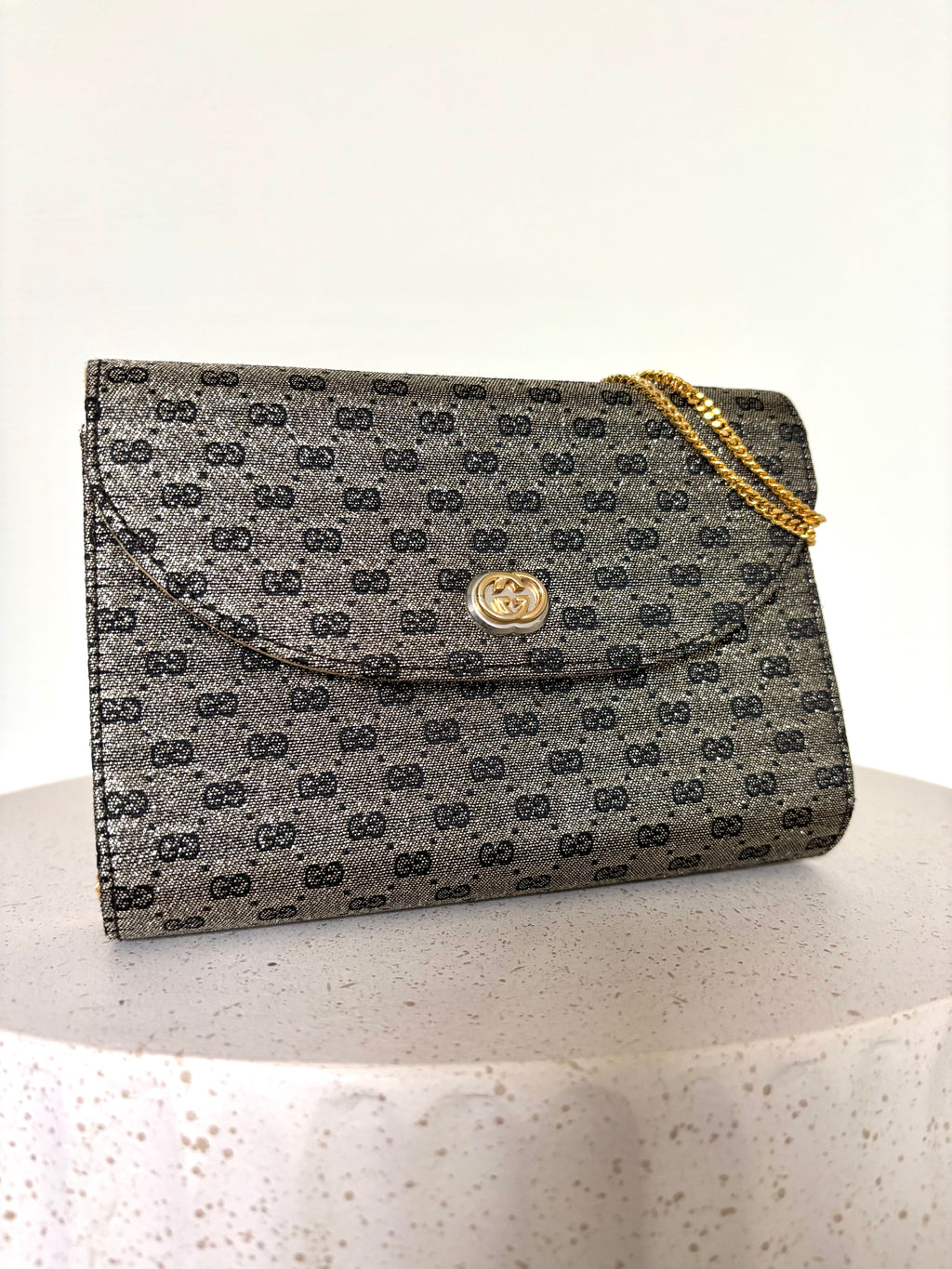 Gucci GG Supreme Glitter Bag