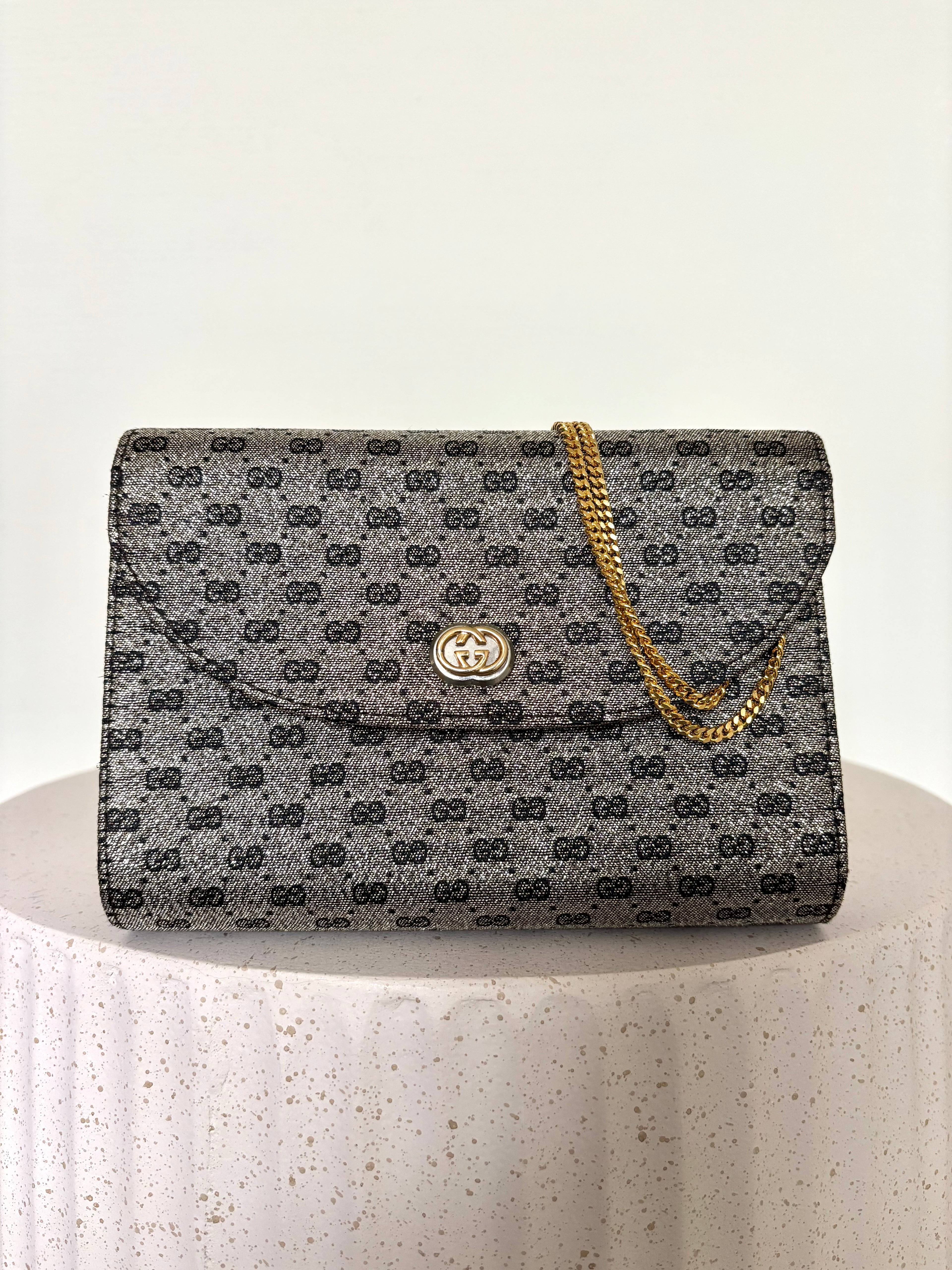 Gucci GG Supreme Glitter Bag
