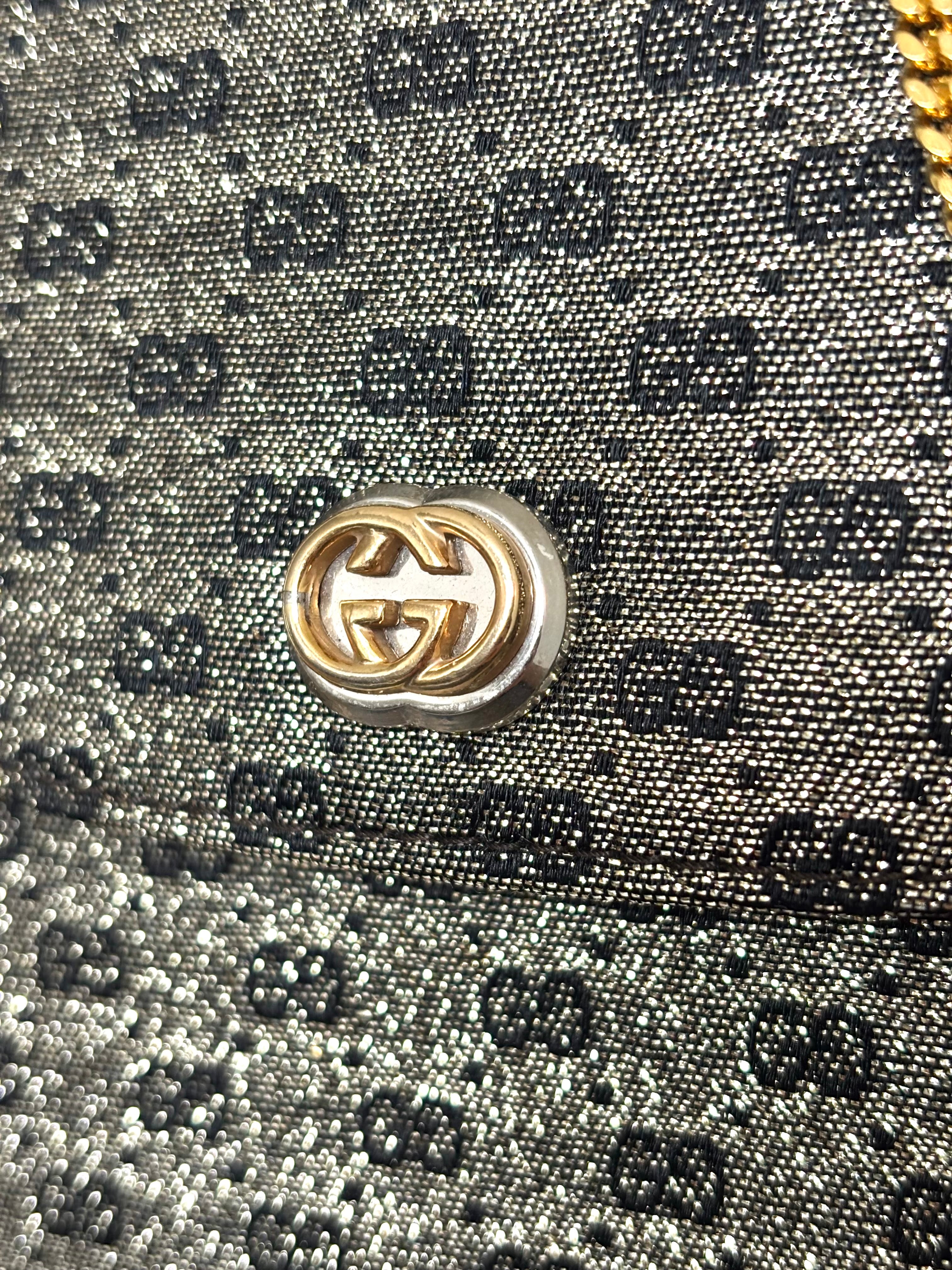 Gucci GG Supreme Glitter Bag
