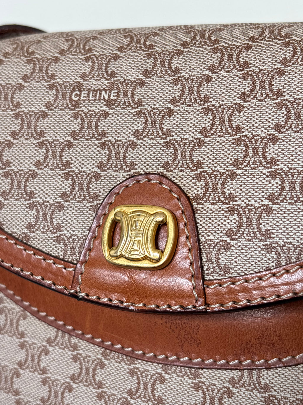 Celine Macadam Triomphe Mini Bag