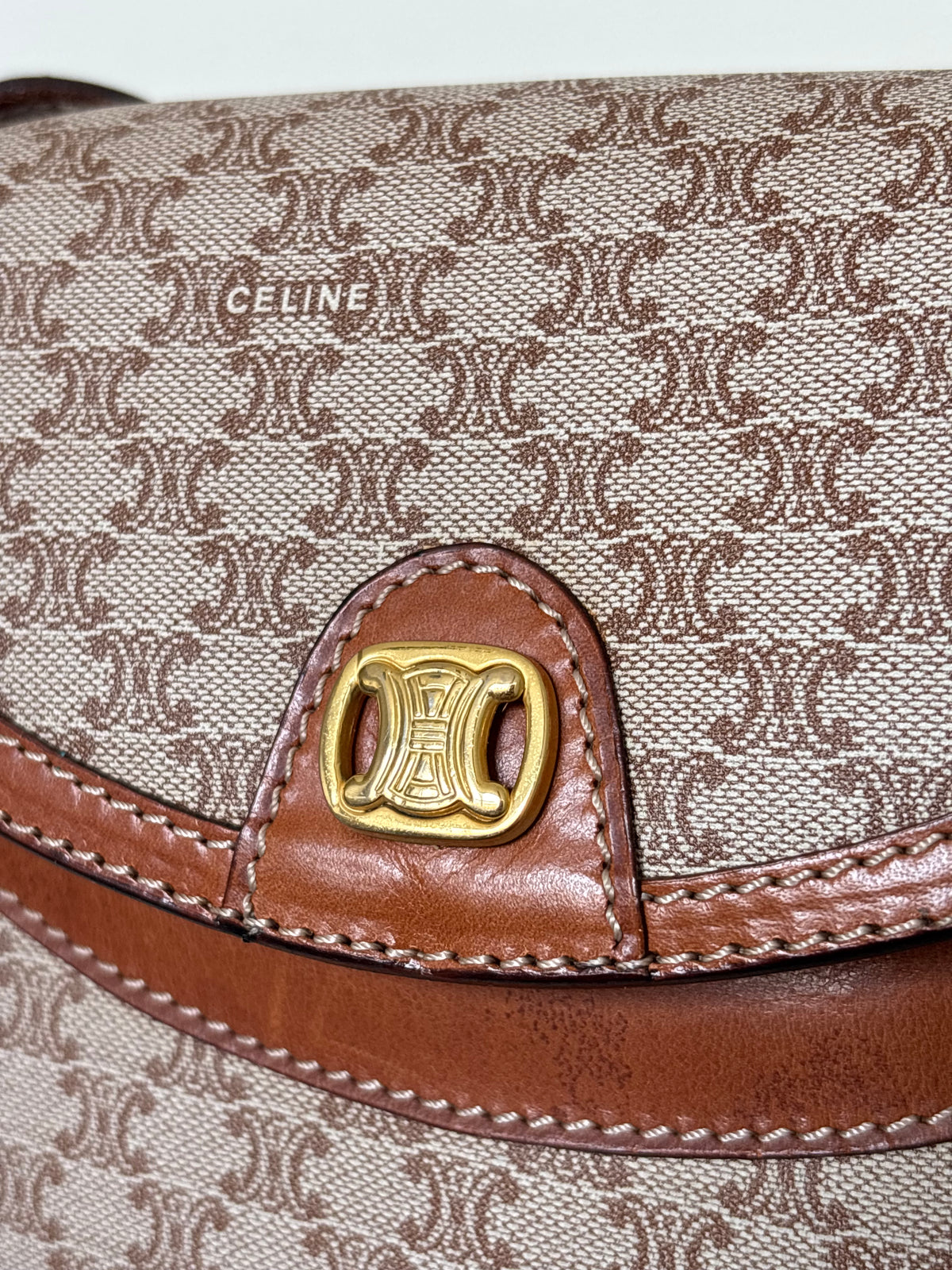 Celine Macadam Triomphe Mini Bag