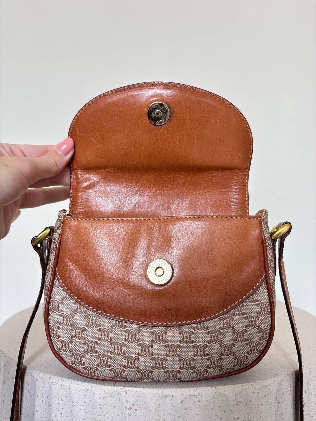 Celine Macadam Triomphe Mini Bag