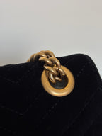 Gucci Velvet GG Marmont Medium