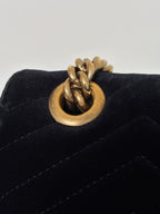 Gucci Velvet GG Marmont Medium